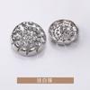 Botones Huecos de Diamante Superior Cosidos a Mano Metal Lana Ropa Exterior Traje Ropa Exterior Formal Botones Botones Botones Jinda