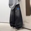Pantalones vaqueros para niño, colección otoño 2026, estilo nuevo, para niños de talla mediana y grande, elegantes de pierna recta, holgados, pantalones de pierna ancha para primavera y otoño