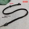 Colar Cordão de Barril de Redwood com Padrão de Nuvem Ajustável Artesanal Cordão de Pingente de Jade Fio para Joias de Jade