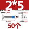 Aço inoxidável 304 cabeça escareada sextavada dispensador copo chato parafusos anti-soltos revestidos com cola azul rosca M1.6-M16