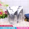 Bolsa de Café Zhanfei de Media Libra Papel Kraft Película de Aluminio Auto-soportante Auto-sellante Cadena de Cierre Bolsa con Válvula de Aire Unidireccional Bolsa de Empaque para Granos de Café