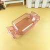 Suministro de comercio exterior caja de dulces creativa color transparente plástico duro extra grande caja de dulces Yiwu fábrica venta directa al por mayor