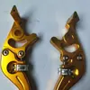 Manija de Freno Modificada para Motocicleta Imitación Fuxi Ghost Fire Águila Veloz Manija de Freno para Ciclomotor Bocina Palanca de Mano Ajustable