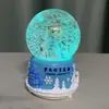 Bola de Cristal Luminosa Personalizada Creativa Adornos Transfronterizos Decoración del Hogar Infantil Artesanía de Resina Adornos Frozen