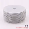 Cordón Redondo Pequeño 2mm Pulsera Trenzada Hecha a Mano No Elástica Collar Línea para Joyería Material DIY Cuerda para Wengwan Venta al por Mayor