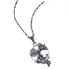Collar de Diosa de la Guerra Accesorios Retro Comercio Exterior Joyería de Aleación No se Desvanece Moda Personalidad Cadena para Suéter de Otoño e Invierno Venta al por Mayor