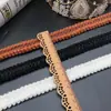 Nuevo Estilo Inspirado en Chanel Cinta Tejida Gruesa Trenzado Cruzado Hilo de Punto Encaje DIY Accesorios para Ropa Decoración de Dobladillo