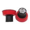 Roda de Polimento Elétrica Vermelha de 2 polegadas com Dentes Internos, Bandeja de Velcro, Disco de Polimento e Lixamento M14, Lixa Flocked, Disco Autoadesivo