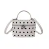 Bolso de Lunares Estilo Coreano para Mujer, Nuevo Modelo de Verano, Bolso Cruzado de Hombro de Nicho, Bolso Cubo Casual con un Toque para el Trabajo