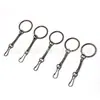 Chaveiro de Intestino de Peixe Corrente de Cobra Anel Plano de Prata Corrente de Osso de Cobra Fivela de Pedra Biliar de Metal Acessórios de Pen Drive Corrente para Pendurar