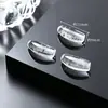 Cristal Branco Natural Tubo Curvo Nariz de Touro Contas Soltas Acessórios Feito à Mão Peças para Joias DIY Pulseira Colar Venda Direta de Fábrica