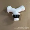 Acessórios para tubo de escoamento de água da chuva tubo de descida ralo de piso tee conector em Y de plástico tee