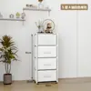 Armario de Almacenamiento Simple Transfronterizo con Múltiples Cajones para Ropa de Dormitorio y Artículos Varios, Estante de Almacenamiento de Piso para el Hogar