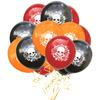 Globo de Calavera Colorida del Día de Muertos Mexicano de 12 pulgadas Decoración de Globo de Látex para Halloween Explosiones de Amazon