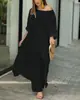 Conjunto de dos piezas de traje irregular de manga larga, pantalones anchos y talla grande, estilo casual, de algodón y lino, para mujer de Europa y América del 2024