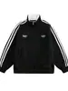 Sudadera de Otoño 2025 con Rayas, Manga Larga y Media Cremallera para Hombre, Diseño de Moda Trendy, Top Holgado Versátil