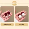 Pendientes rojos de Año Nuevo para mujer, otoño e invierno, con lazo, con clip para las orejas, nuevos pendientes de perla de Año Nuevo 2024