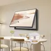 Pintura Decorativa para Cobrir Caixa de Distribuição Elétrica, Sem Necessidade de Furar, Pintura Suspensa Estilo Nórdico de Luxo Leve, Pintura de Tampa para Caixa de Distribuição com Tema Marítimo