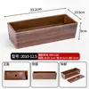 Bandeja Rectangular de Melamina con Textura de Madera para Exhibición de Hot Pot Picante, Bandeja para Vitrina Comercial, Vajilla para Plato de Verduras Sukiyaki