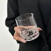 Copo Vista da Montanha Fuji Criativo Copo com Vista para Montanha Copo de Água para Casa Sentido Avançado Copo para Vinho Estrangeiro Suco Whiskey