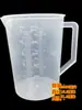 Taza medidora de plástico con escala, Taza para té con leche de cocina, 100 ml, 500 ml, 1000 ml, 3000 ml, 5000 ml