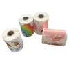 Pegatina de etiqueta térmica de color de dibujos animados para phomemo m110 adhesiva transfronteriza tipo flor papel de etiqueta térmica