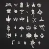 Nova pulseira estilo chinês com contas espaçadoras de liga, pingentes de três vias, vários estilos, acessórios DIY feitos à mão para pulseiras e colares
