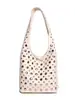 Bolsa Tendência com Rebites para Mulheres, Novo Estilo 2026, Bolsa de Ombro Versátil e Fashion, Bolsa Saco Super Popular