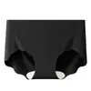Ropa interior de algodón 7A puro sin costuras con entrepierna extendida para mujer, Bragas cómodas de cintura media para yoga y fitness que no pellizcan las caderas