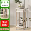Nova mesa de entrada estilo chinês, mesa console ultranarrow, mesa de altar, mesa lateral, armário de entrada de parede, moderno e simples