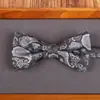 Gravata Borboleta Estilo Coreano para Homens, Gravata Borboleta Transfronteiriça para Noivo e Padrinho, Acessórios de Flor de Gola Britânica para Casamento, Gravata Borboleta Vermelha para Homens, Personalizado
