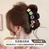 Pinza para el Cabello para Mujer, Tamaño Mediano, Adecuada para Cabello Fino, Pasador Lindo para la Parte Trasera de la Cabeza, Accesorio para el Cabello Tipo Pinza de Tiburón