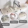 Grifo de cocina a prueba de salpicaduras almacenamiento silicona desagüe lavabo de baño encimera lavabo inferior alto impermeable