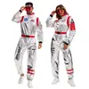 Disfraz de astronauta para cosplay de Halloween, mono de traje espacial, traje espacial para fiestas navideñas y juegos de rol