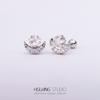 Acero de Titanio 316L Mariposa Luna Estrella Flor Clavo para Oreja Tornillo Bola Pendientes Joyería para Piercings Clavos de Oreja Clavos para Hueso de la Oreja