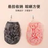 Flor de banho toalha de esfregar artefato areia fina dupla face bola de banho toalha de esfregar banheiro feminino banho esfregar toalha para esfregar as costas