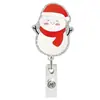 Porta-credencial retráctil transfronterizo para Dropshipping con envío gratuito, disponible para credenciales de Navidad