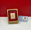 Enfeites de Mesa Fique Rico Logo, Enfeites Dourados, A Riqueza Chega em Abundância, Fique Rico Imediatamente, Molduras de Foto para Decoração de Casa, Pequenos Presentes no Atacado