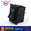 Interruptor de Balancín Negro Zhongxun Kcd1-101A2 de 2 Pines 21*15 para Uso Doméstico