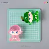 Explosiones de网红 luminosas fruta jazmín caricatura diy resina joyería accesorios adornos para coche llavero ins venta al por mayor