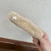 Presilha de Bico de Pato de Pelúcia Estilo Francês, Grampo de Cabelo Elegante de Alta Qualidade, Presilha de Tubarão para Cabelo, Grampo de Cabelo Elegante Feminino para Outono e Inverno