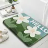Alfombrillas de Baño Transfronterizas, Tufted y Flocked, Engrosadas, Absorbentes de Agua, Esterillas Refrigerantes, Alfombrillas para Puerta de Inodoro, Suministro de Comercio Exterior