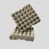 Bandejas de Ovos de Polpa de Papel Cinza-Branco, Pacote com 30, Atacado do Fabricante, Espessadas, Resistentes à Pressão, Vários Tamanhos