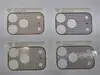 Adecuado para iPhone17Promax Teléfono Móvil Apple Corte Geométrico PVD Ultra Delgado Galvanizado Metal Base Hueca Película