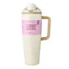Taza de Fruta Owala de Acero Inoxidable 304 Transfronteriza 40oz Gran Capacidad Asa Taza de Hielo Portátil para Coche Taza de Coche