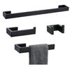 Porta-Toalhas Transfronteiriço Aço Inoxidável 304 Prateleira de Armazenamento para Banheiro Prateleira para Banheiro Porta-Toalhas Espessado de Parede