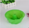 Molde para hornear silicona ciclón espiral molde para pastel tamaño pequeño molde para pastel espiral hueco molde de silicona grado alimenticio
