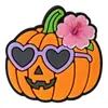 Accesorios de decoración para zapatos de goma suave de PVC de Halloween para la playa, dijes para zapatos, hebillas para zapatos, decoraciones para zapatos DIY, al por mayor en stock