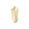 Calcetines invisibles para mujer, antideslizantes, transpirables, absorbentes de sudor, finos, 100% algodón, calcetines cortos de color liso, venta al por mayor de la industria del calcetín de Zhuzji