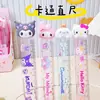 Regla de dibujos animados Sanrio Creativa para Estudiantes Linda Escala Marcador Regla Suministros Divertidos para el Aprendizaje para Niños Papelería